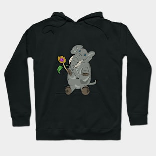 sitting elephant Hoodie